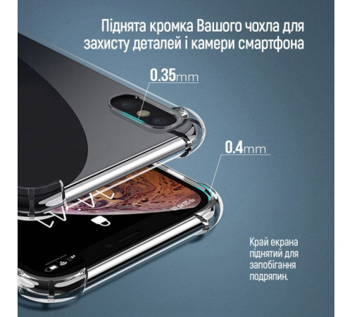 Чохол до мобільного телефона ColorWay TPU AntiShock Samsung Galaxy A05 Clear (CW-CTASSGA055)