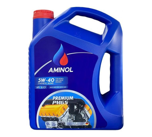 Моторна олива Aminol Premium PMG5 5W40 5л (AM148733)