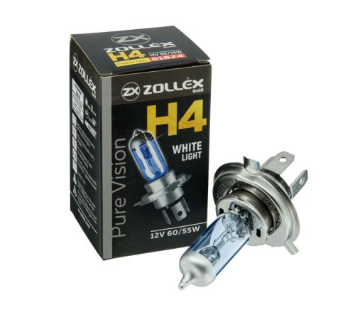 Автолампа Zollex H4 12V 60/55W Pure vision (2861824)