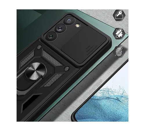 Чохол до мобільного телефона BeCover Military Samsung Galaxy S23 SM-S911 Black (709999)