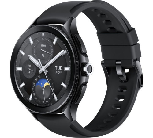Смарт-годинник Xiaomi Watch 2 Pro Bluetooth Black Case with Black Fluororubber Str (1006732)