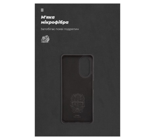 Чохол до мобільного телефона Armorstandart ICON Case OPPO A58 4G Black (ARM66472)