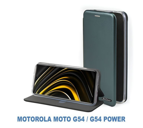Чохол до мобільного телефона BeCover Exclusive Motorola Moto G54 / G54 Power Dark Green (710233)