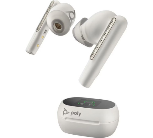 Навушники Poly Voyager Free 60+ Earbuds + BT700A + TSCHC White (7Y8G5AA)