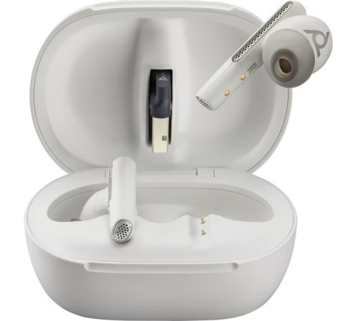 Навушники Poly Voyager Free 60+ Earbuds + BT700A + TSCHC White (7Y8G5AA)