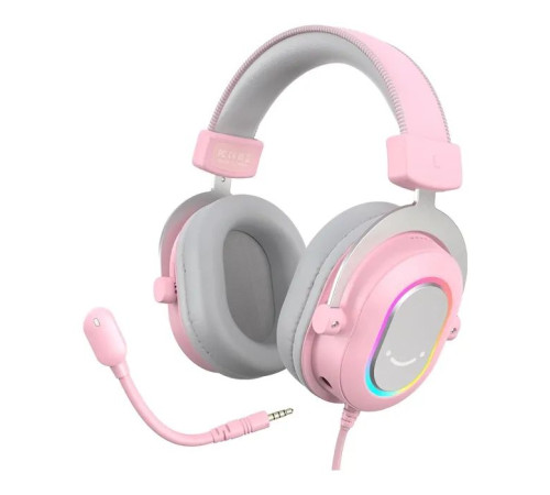 Наушники Fifine H6 RGB 7.1 Pink (H6P)