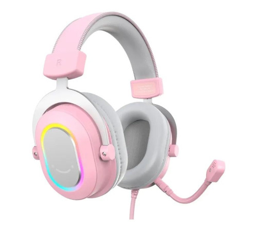 Наушники Fifine H6 RGB 7.1 Pink (H6P)