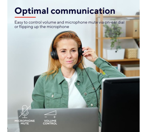 Навушники Trust Ayda PC 3.5mm Black (25087)