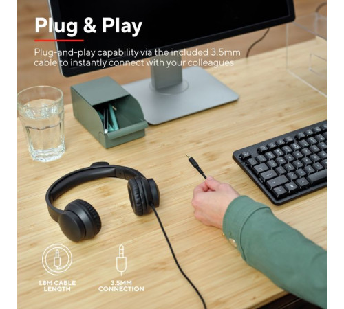 Навушники Trust Ayda PC 3.5mm Black (25087)