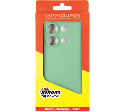 Чохол до мобільного телефона Dengos Soft Xiaomi Redmi Note 13 4G (mint) (DG-TPU-SOFT-54)
