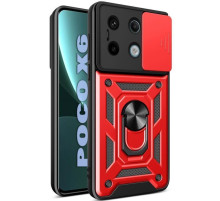 Чохол до мобільного телефона BeCover Military Poco X6 Red (711009)