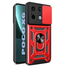 Чохол до мобільного телефона BeCover Military Poco X6 Red (711009)