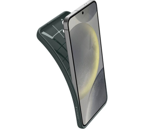 Чохол до мобільного телефона Spigen Samsung Galaxy S24+, Liquid Air, Abyss Green (ACS07328)