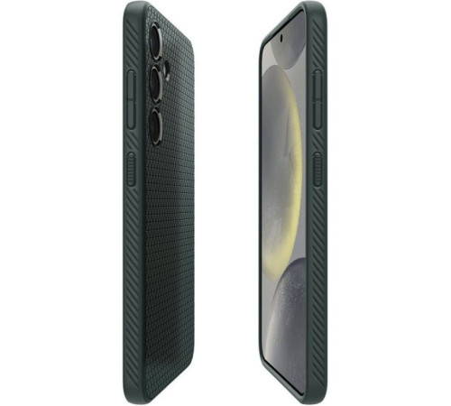 Чохол до мобільного телефона Spigen Samsung Galaxy S24+, Liquid Air, Abyss Green (ACS07328)