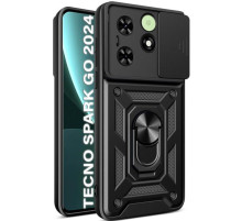Чохол до мобільного телефона BeCover Military Tecno Spark Go 2024 (BG6) Black (710684)