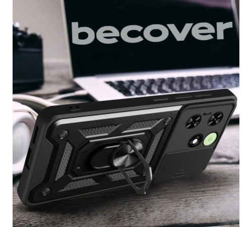 Чохол до мобільного телефона BeCover Military Tecno Spark Go 2024 (BG6) Black (710684)