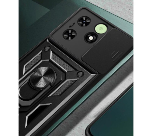 Чохол до мобільного телефона BeCover Military Tecno Spark Go 2024 (BG6) Black (710684)