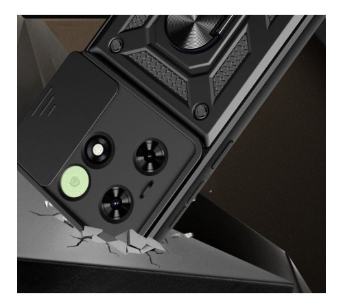 Чохол до мобільного телефона BeCover Military Tecno Spark Go 2024 (BG6) Black (710684)