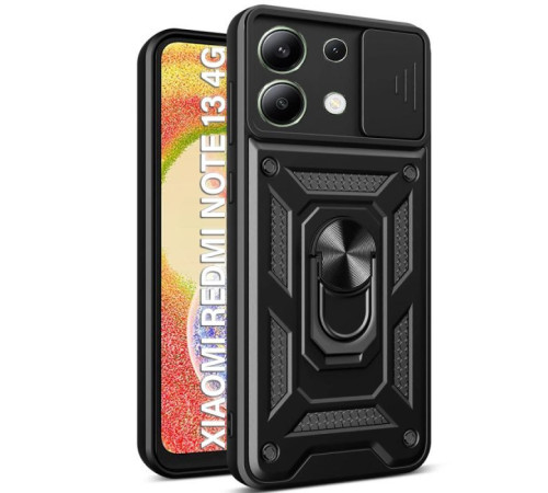 Чохол до мобільного телефона BeCover Military Xiaomi Redmi Note 13 4G Black (710689)