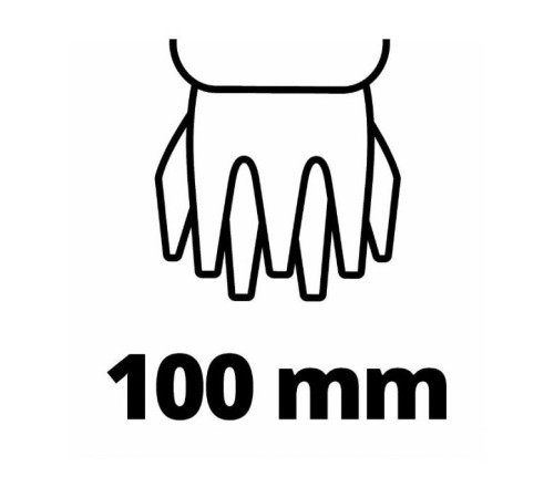 Кущоріз Einhell для трави GE-CG 18/100 Li-Solo, 18В PXC, 10см (без АКБ та ЗП) (3410313)
