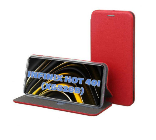 Чохол до мобільного телефона BeCover Exclusive Infinix Hot 40i (X6528B) Burgundy Red (711230)