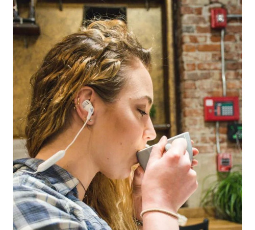 Навушники Jlab JBuds Pro Wireless White/Grey (IEUEBPRORWHTGRY123)