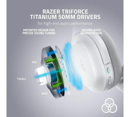 Наушники Razer Barracuda Mercury White (RZ04-03790200-R3M1)