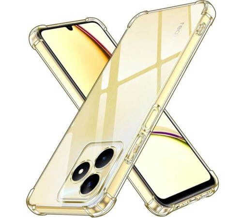 Чохол до мобільного телефона BeCover Anti-Shock Realme Note 50 Clear (711173)