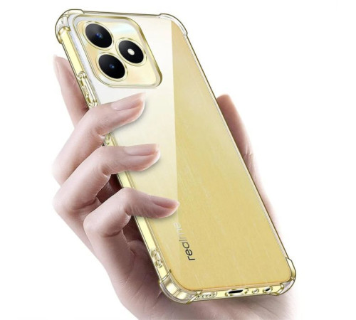 Чохол до мобільного телефона BeCover Anti-Shock Realme Note 50 Clear (711173)