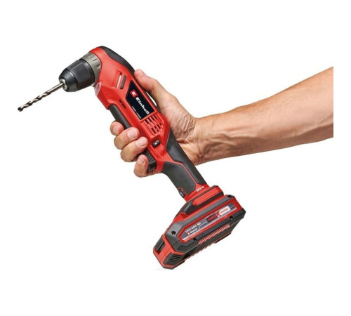 Дриль Einhell кутова TE-AD 18 Li - Solo PXC 18В, 1100 об/хв, 45Нм (без АКБ та ЗП) (4514290)