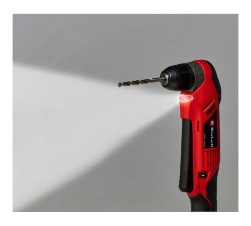 Дриль Einhell кутова TE-AD 18 Li - Solo PXC 18В, 1100 об/хв, 45Нм (без АКБ та ЗП) (4514290)