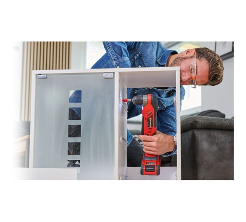 Дриль Einhell кутова TE-AD 18 Li - Solo PXC 18В, 1100 об/хв, 45Нм (без АКБ та ЗП) (4514290)