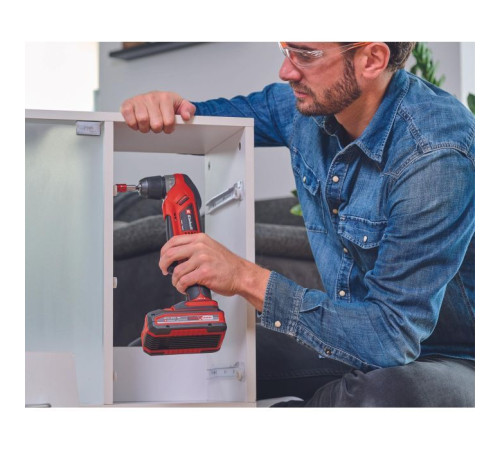 Дриль Einhell кутова TE-AD 18 Li - Solo PXC 18В, 1100 об/хв, 45Нм (без АКБ та ЗП) (4514290)