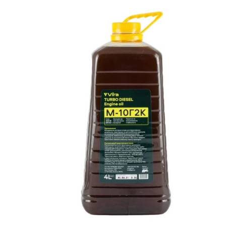 Моторное масло VIRA М-10Г2К SAE 30 4 л (VI0318)