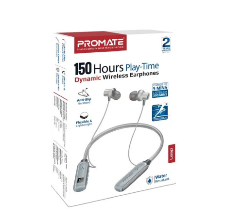 Навушники Promate Leap Silver (leap.silver)