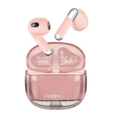 Навушники Promate TransPods Pink (transpods.pink)