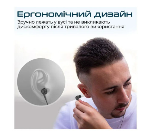 Навушники Promate Duet Black (duet.black)