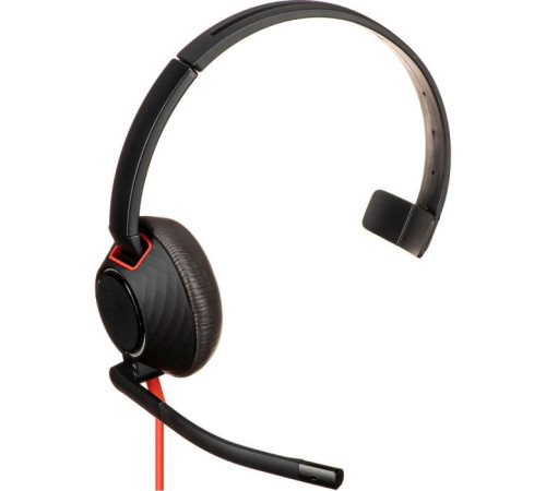 Навушники Poly BlackWire 5210 USB-A HS Mono Black (80R98AA)