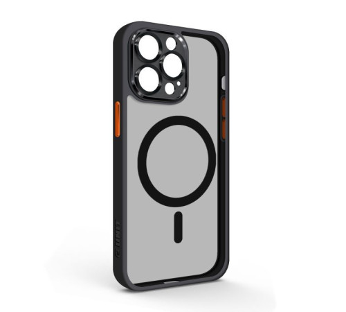 Чохол до мобільного телефона Armorstandart Unit MagSafe SE Apple iPhone 13 Pro Max Black Orange (ARM75369)