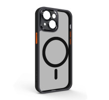 Чехол для мобильного телефона Armorstandart Unit MagSafe SE Apple iPhone 14 Black Orange (ARM75365)