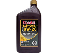 Моторна олива Coastal LubriGold Full Synthetic 0W20, 0,946л