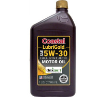 Моторное масло Coastal LubriGold Full Synthetic 5W30 0,946л