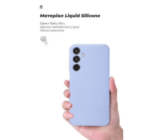 Чехол для мобильного телефона Armorstandart ICON Samsung M35 5G (M356) Camera cover Lavender (ARM77975)