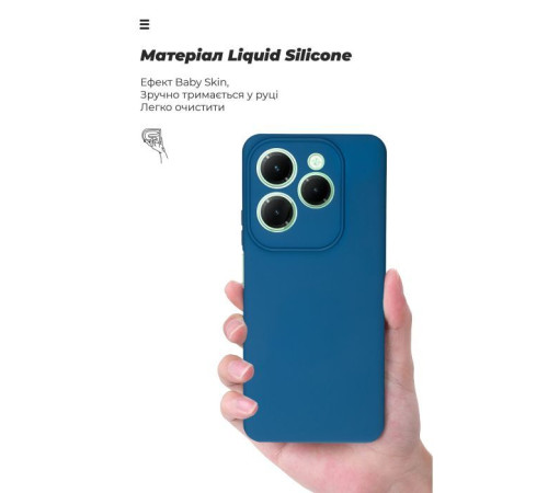 Чохол до мобільного телефона Armorstandart ICON Infinix Hot 40 Camera cover Dark Blue (ARM79056)