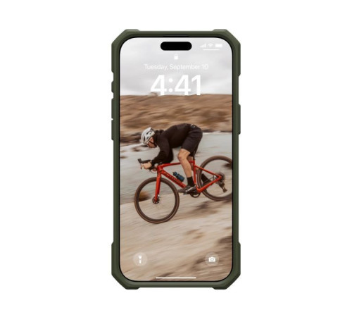 Чохол до мобільного телефона UAG iPhone 16 Pro Max Essential Armor Magsafe Olive Drab (114449117272)