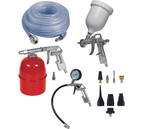 Набір інструментів Einhell пневмоаксесуарів 13 шт (4132776)