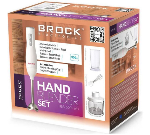 Блендер Brock HBS 6001 WH