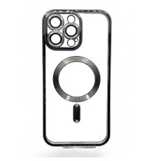 Чохол до мобільного телефона BeCover TPU Chrome Case (MagSafe) для Apple iPhone 16 Pro Max Black (712085)