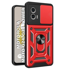Чохол до мобільного телефона BeCover Military Motorola Moto G24/G24 Power Red (710725)