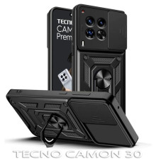 Чохол до мобільного телефона BeCover Military Tecno Camon 30 (CL6) Black (712170)